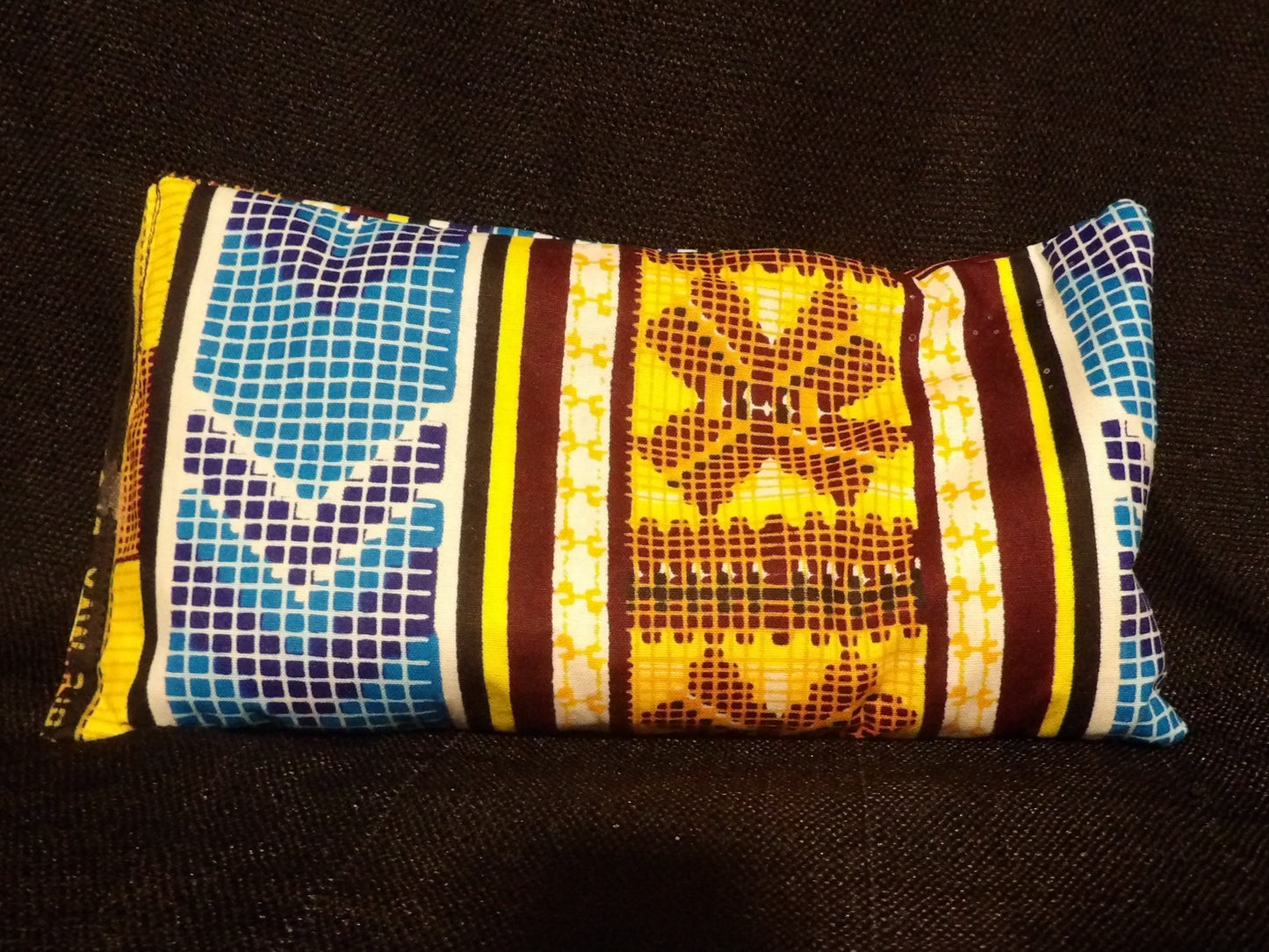 Blue & Yellow African Print